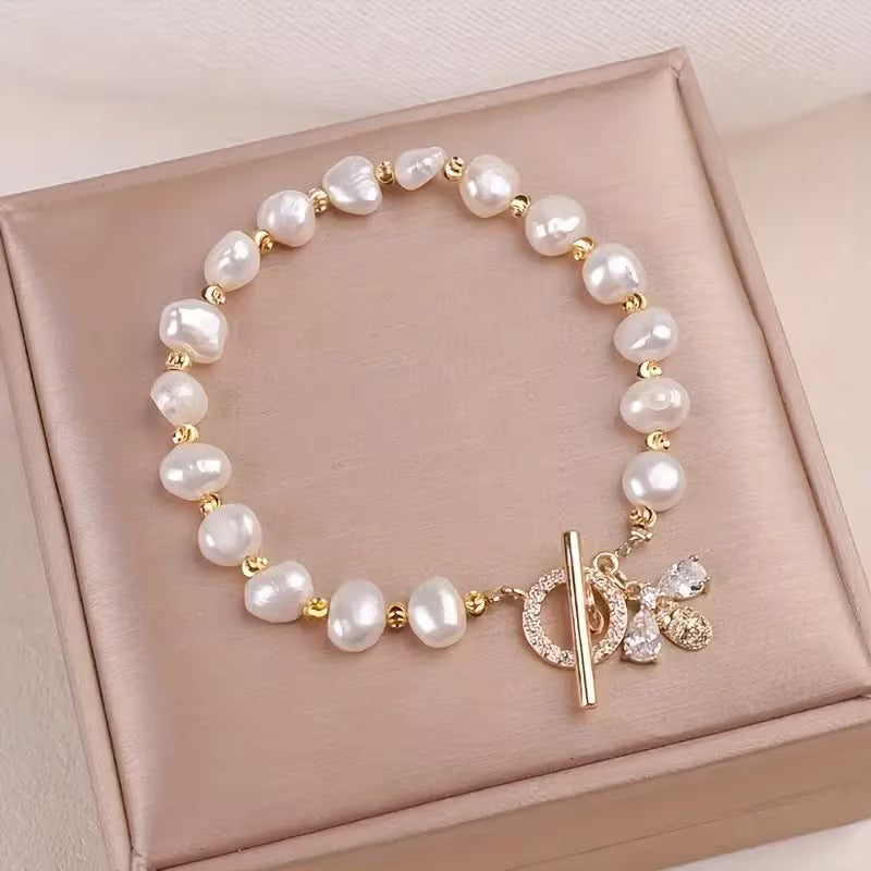 Lustre Glow Pearl Bracelet