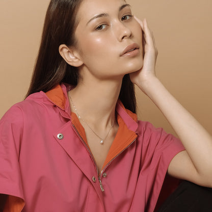 Iman Teeny-Tiny Necklace (925 Sterling Silver)