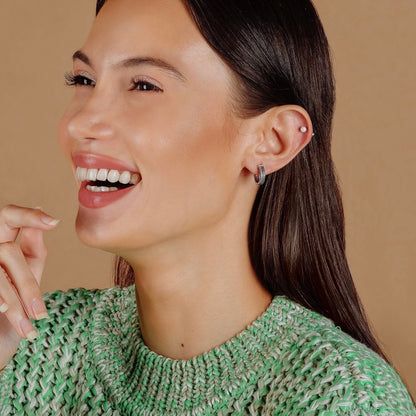 Mela Teeny-Tiny Studs (925 Sterling Silver)
